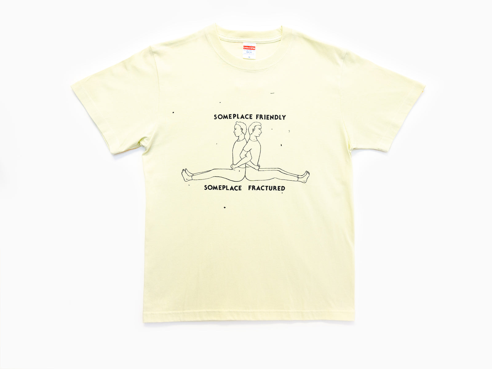 Barry McGee - T-shirt "Someplace Friendly, Someplace Fractured