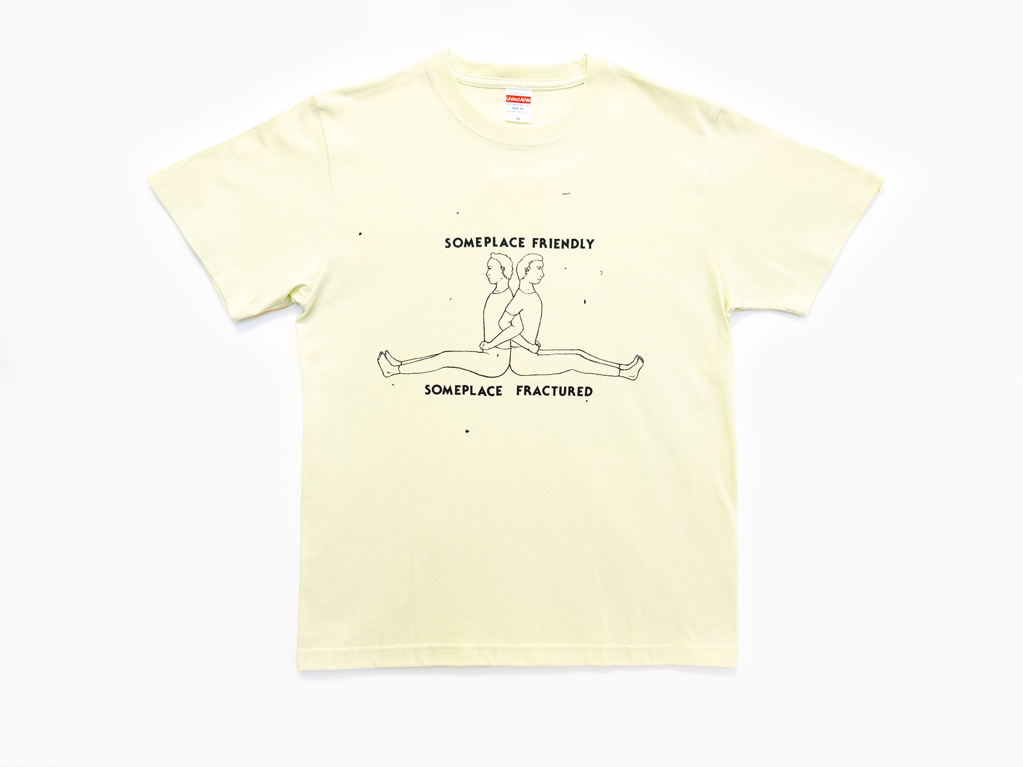 Barry McGee - T-shirt "Someplace Friendly, Someplace Fractured