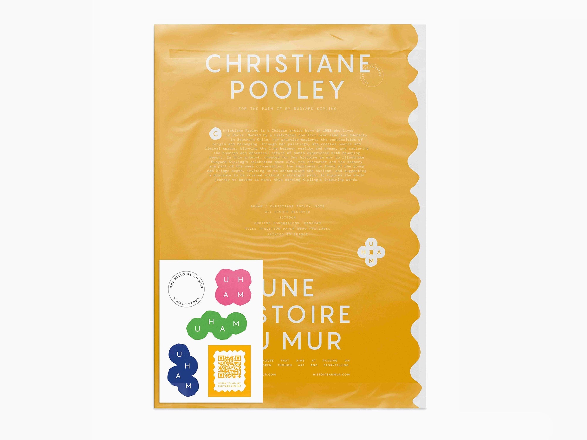 Une Histoire au Mur - Christiane Pooley