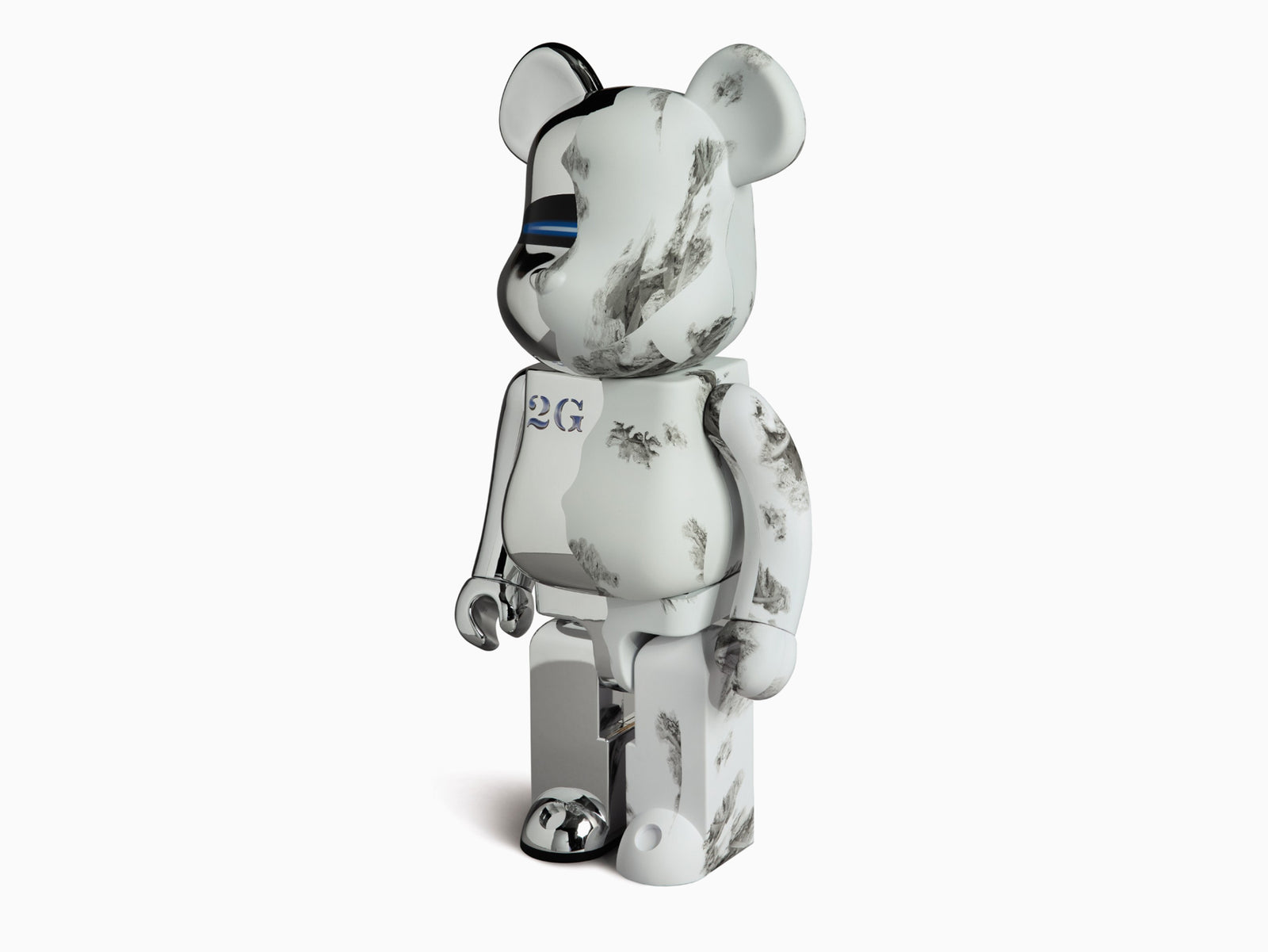 Daniel Arsham - Daniel Arsham x Hajime Sorayama Be@rbrick 1000%, 2019