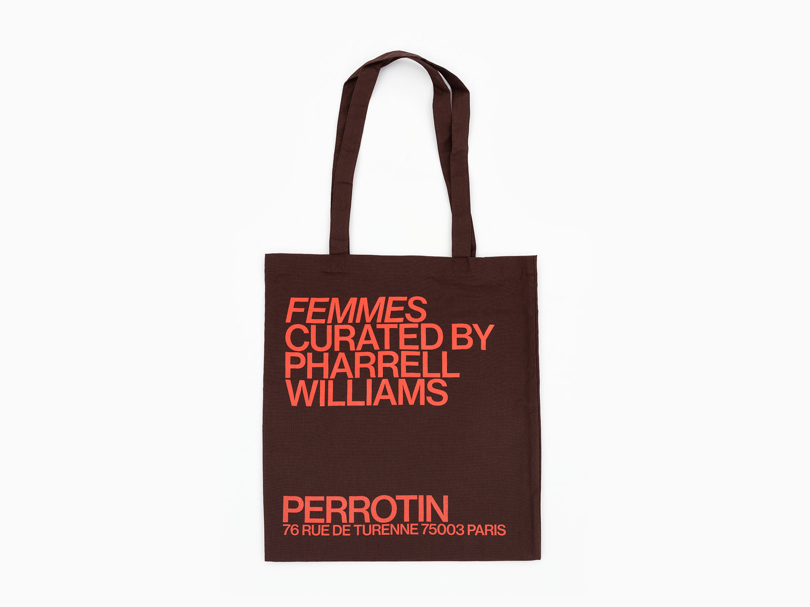 Perrotin x Pharrell Williams - Fourre-tout "Femmes, Curated by Pharrell Williams" (en anglais)