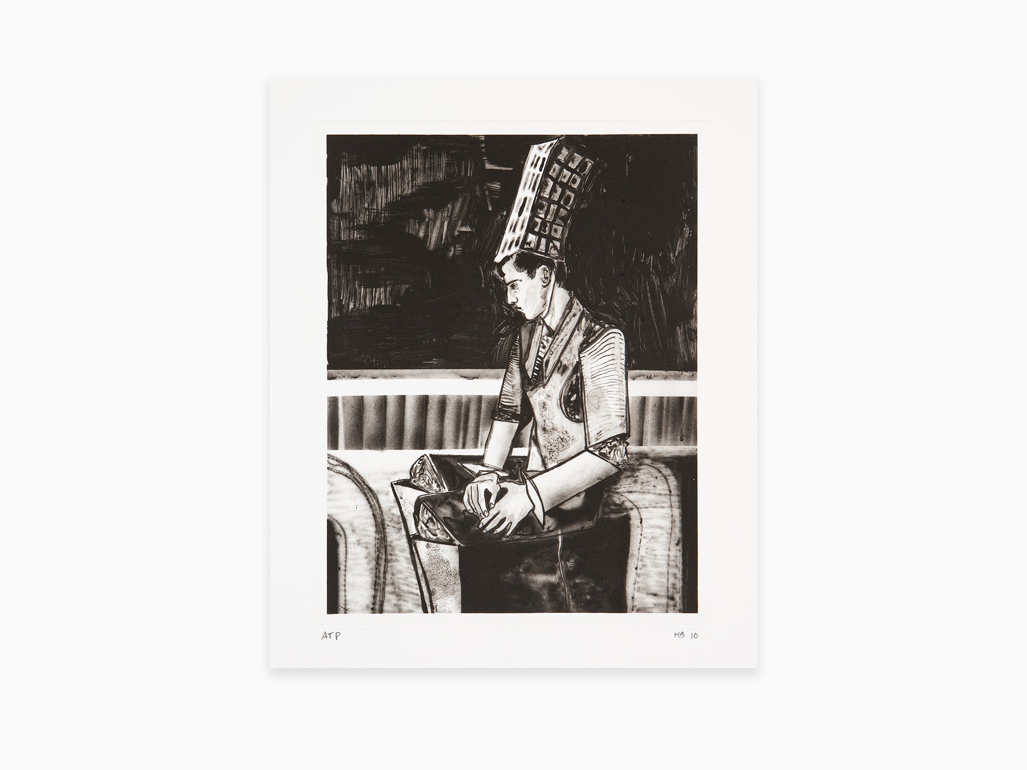 Hernan Bas - "Ils peuvent faire tomber le rideau" Portfolio tirages