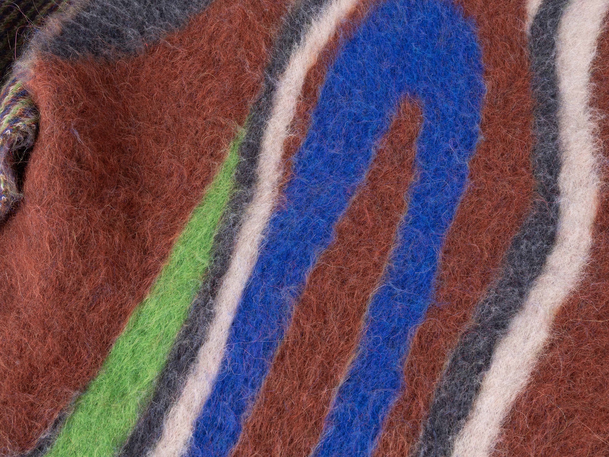 Izumi Kato x Anteprima - Écharpe en jacquard Pelosetto