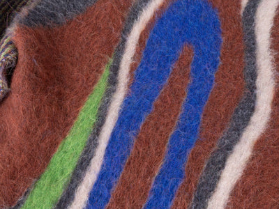 Izumi Kato x Anteprima - Écharpe en jacquard Pelosetto