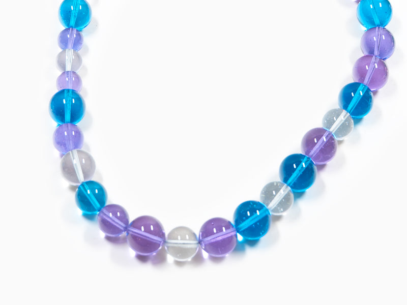 Jean-Michel Othoniel - Collier Bleu, Alessandrita et Cristal (25EN006)