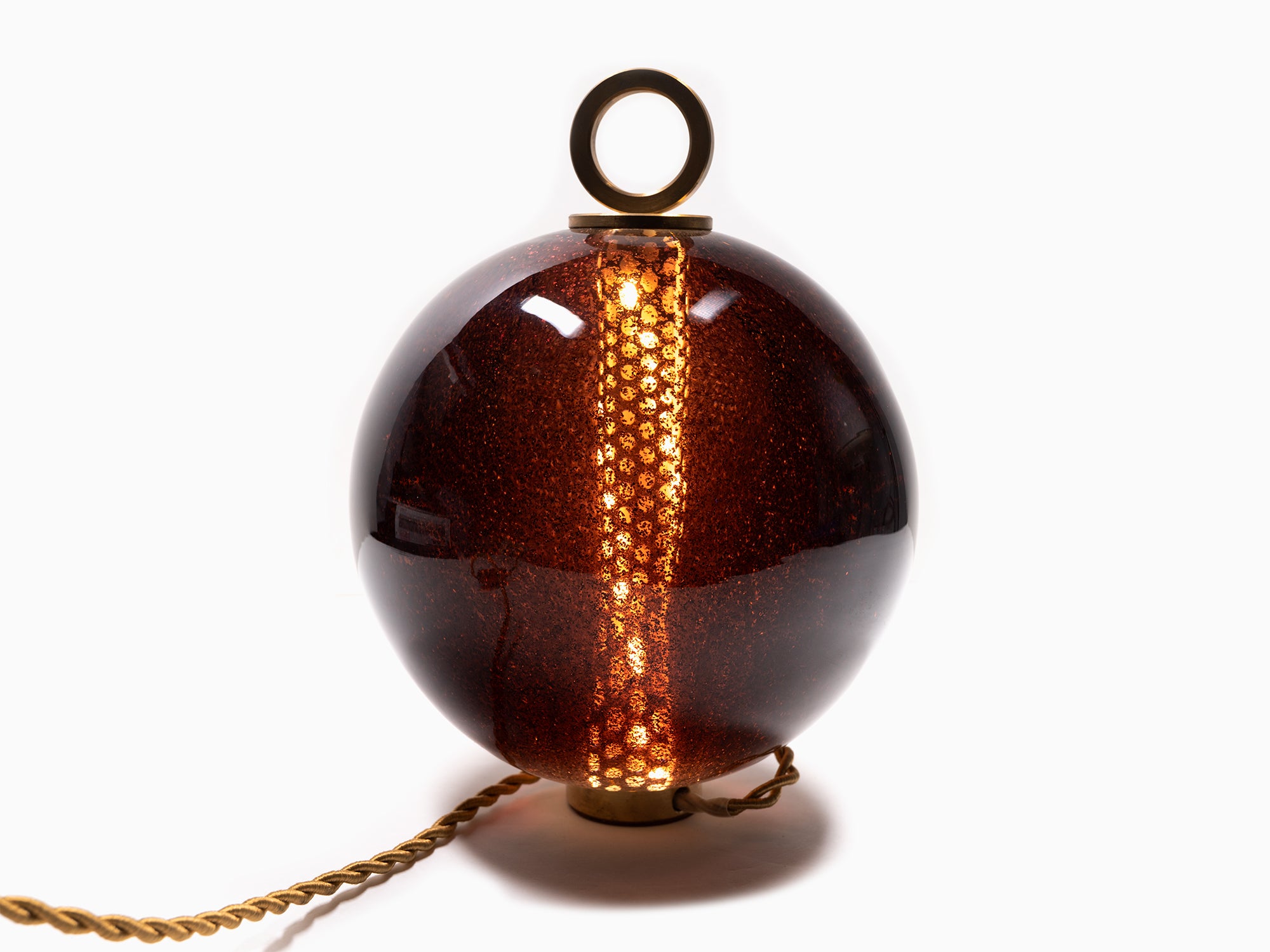 Jean-Michel Othoniel - Lampe perle Améthyste Mica 15cm (23EN048)