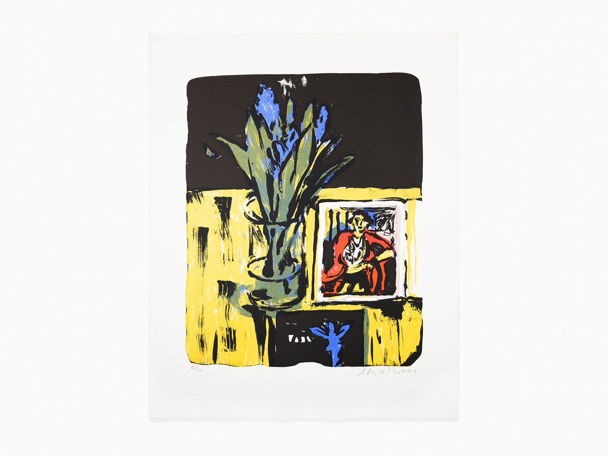 Jean-Philippe Delhomme - Fleurs avec Matisse IV, 2024