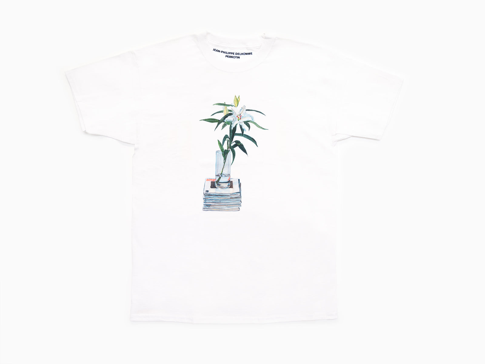 Perrotin x Jean-Philippe Delhomme - T-shirt à fleurs