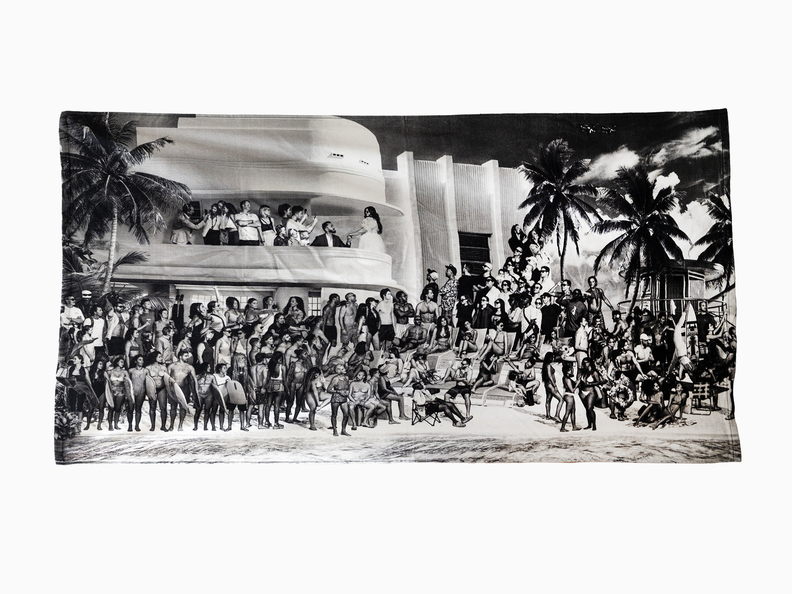 JR - Les chroniques de Miami, USA, 2022 - Serviette de plage