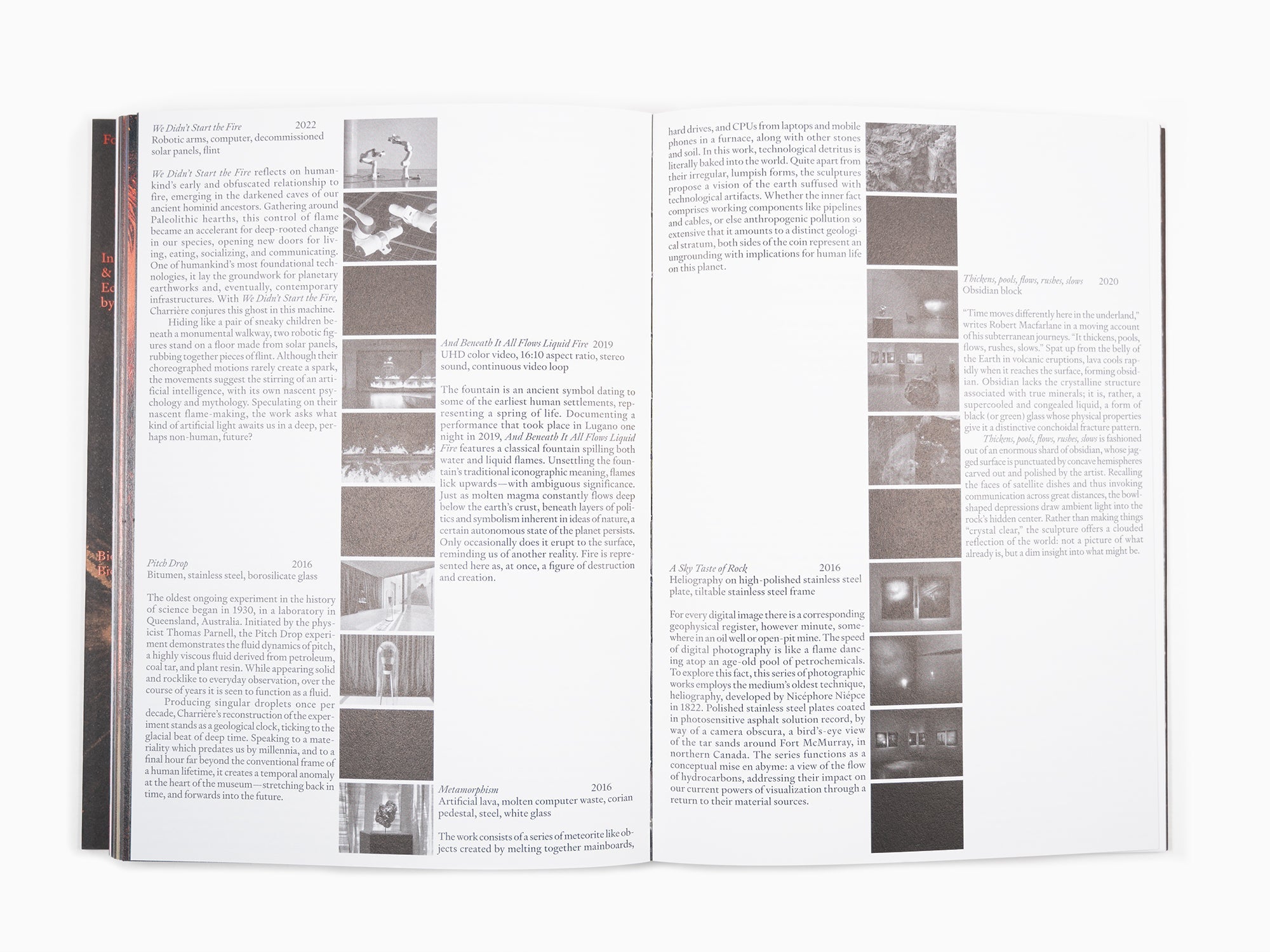 Julian Charrière - Brûlure contrôlée