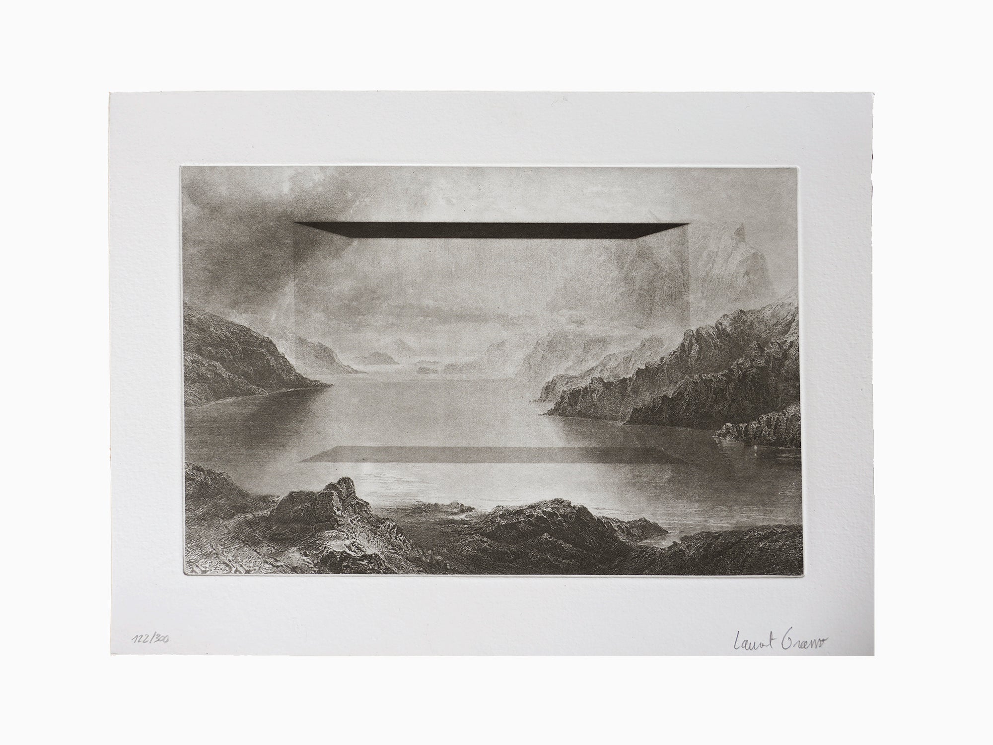 Laurent Grasso - Études du passé, 2024 (Rectangle) - Gravure