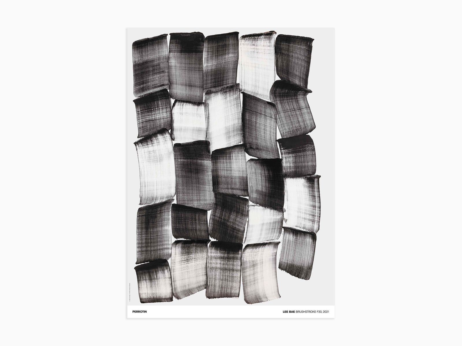 From The Archives: Lee Bae - Brushstroke F30, 2021 ( poster signé)