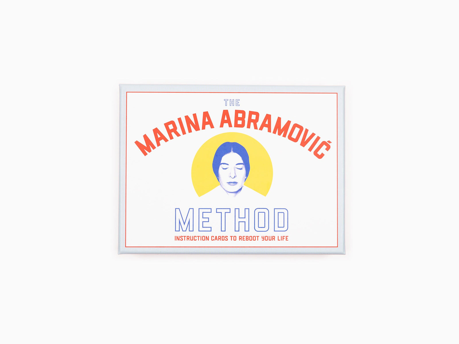 Les cartes d'instruction de la méthode Marina Abramovic pour redémarrer votre vie