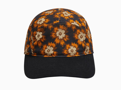Mickalene Thomas - Chapeau à cinq panneaux "Flowers