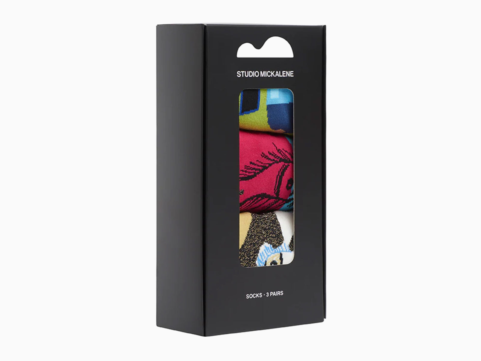 Mickalene Thomas - Boîte à chaussettes en tricot, lot de 3