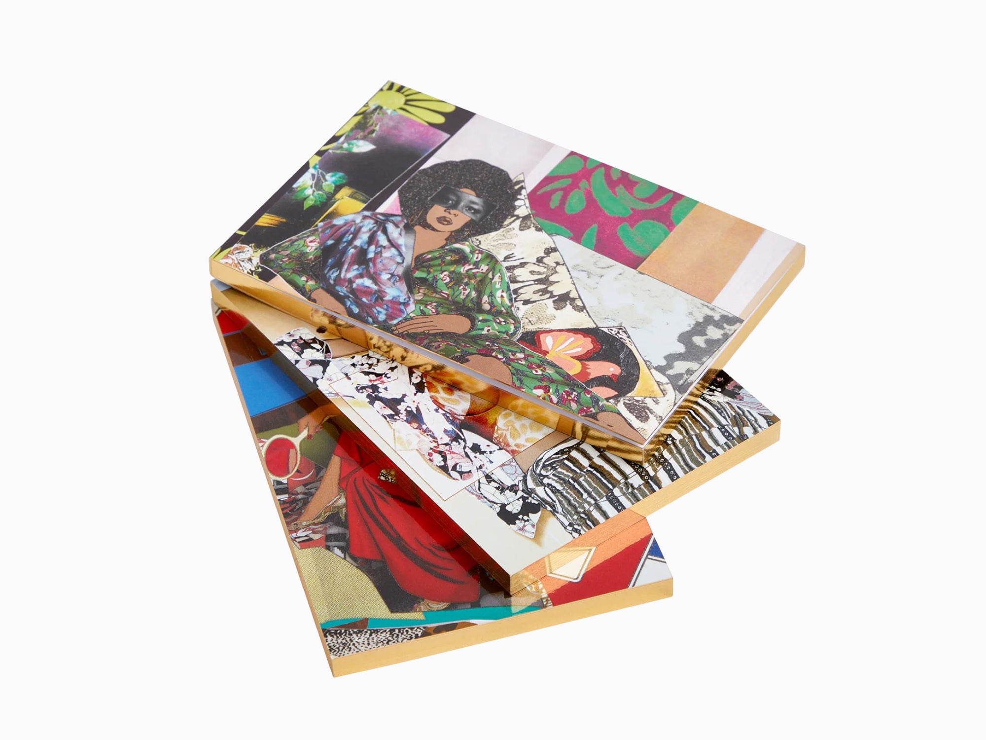 Mickalene Thomas - Blocs-notes, coffret de 3 pièces