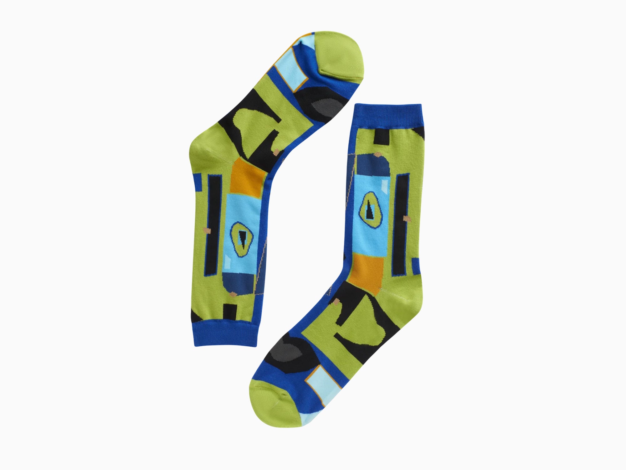 Mickalene Thomas - Chaussettes Jacquard "Tête de Femme #5
