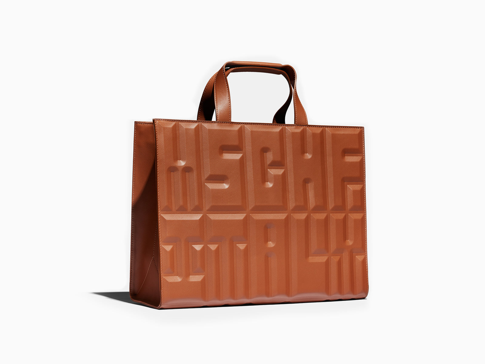 MSCHF - Sac à main Made in Italy (marron)