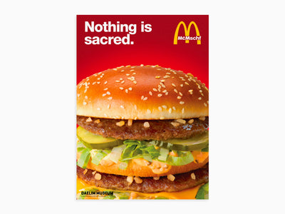 MSCHF - "Nothing is Sacred" (Rien n'est sacré) Poster