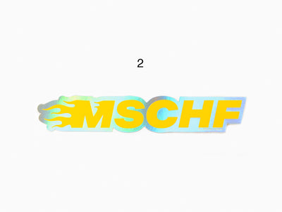 MSCHF - Autocollant amovible grand format