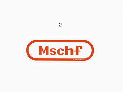 MSCHF - Autocollant amovible moyen