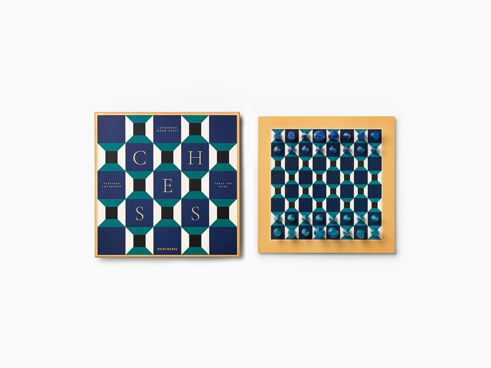 Imprimerie - Échecs laqués Athena