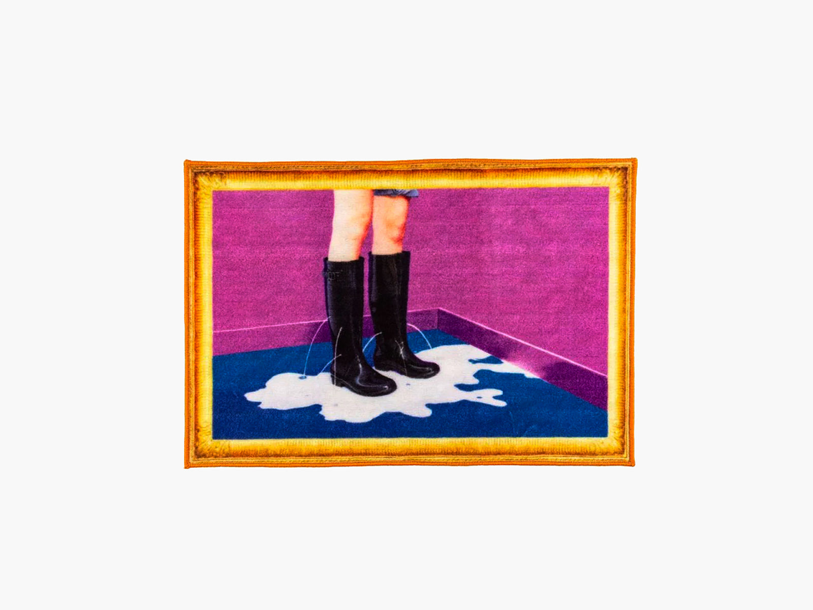 Toiletpaper  Seletti wears - Milky Boots Mat