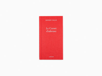 Sophie Calle - Le carnet d'adresses (Livre VI)