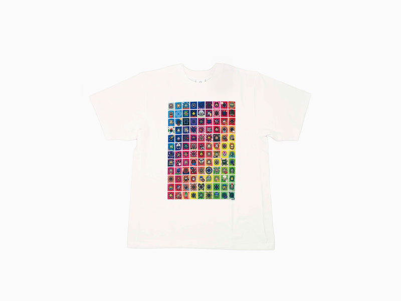 Takashi Murakami - 108 Bonno MURAKAMI.FLOWERS T-Shirt Blanc