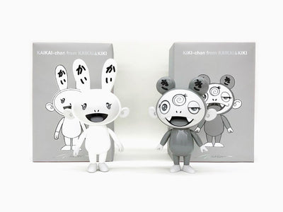 Takashi Murakami - Kaikai & Kiki - Black & White Version (PVC Figure)