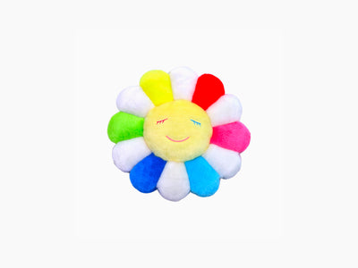 Takashi Murakami - coussin fleur - 30 cm - Multicolore