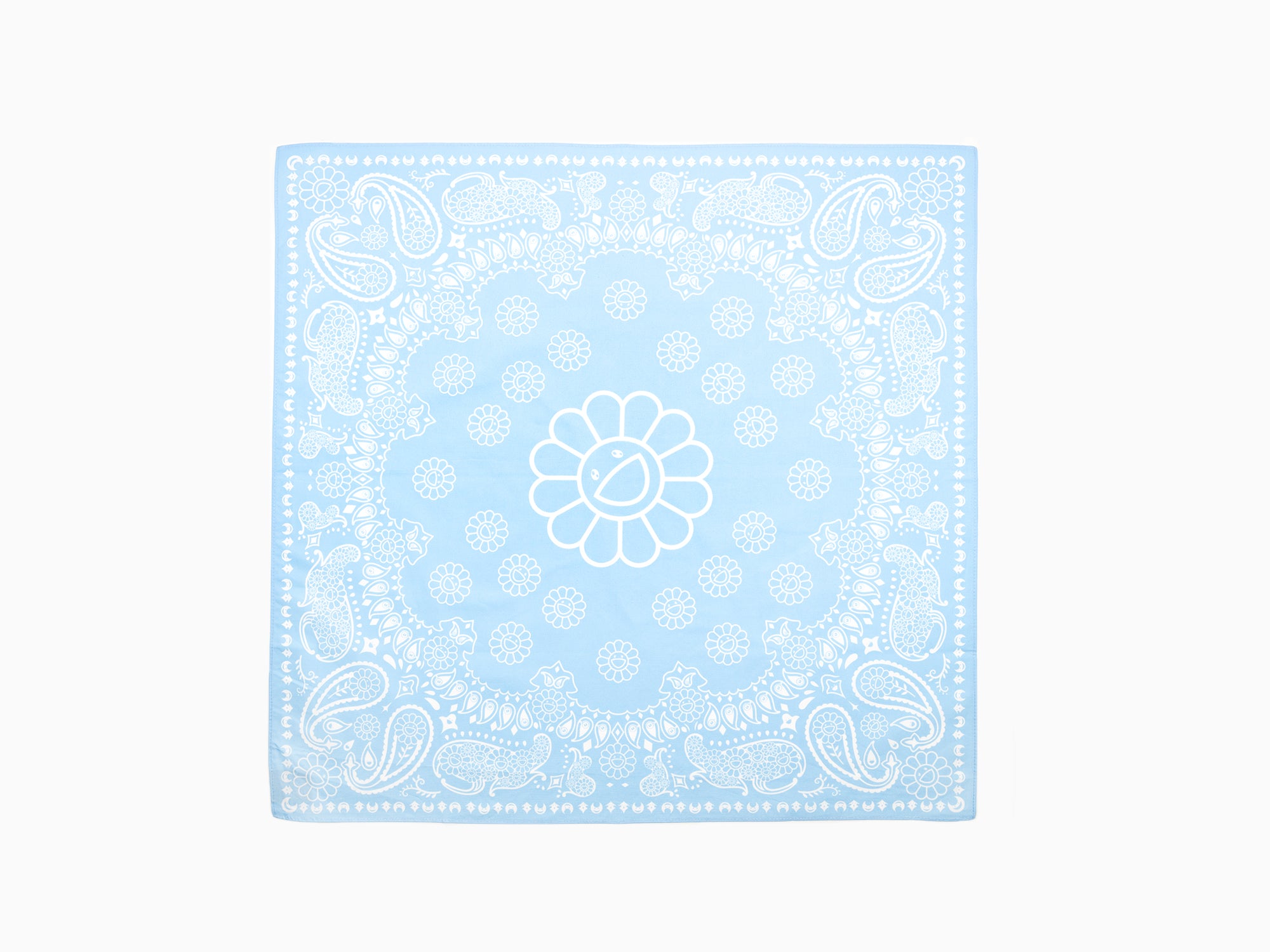 Takashi Murakami - Bandana Paisley à fleurs