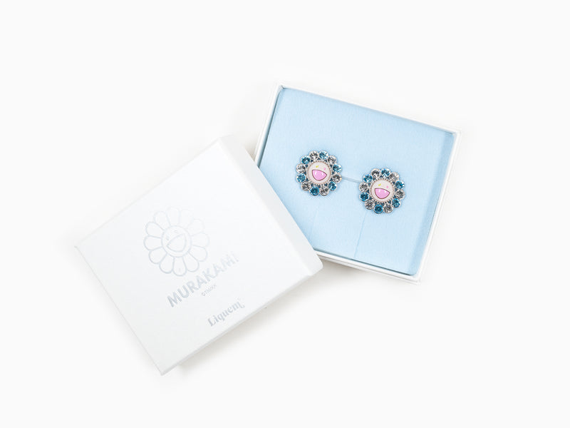 Takashi Murakami x Liquem - Boucles d'oreilles fleurs