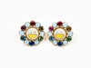 Takashi Murakami x Liquem - Boucles d'oreilles fleurs