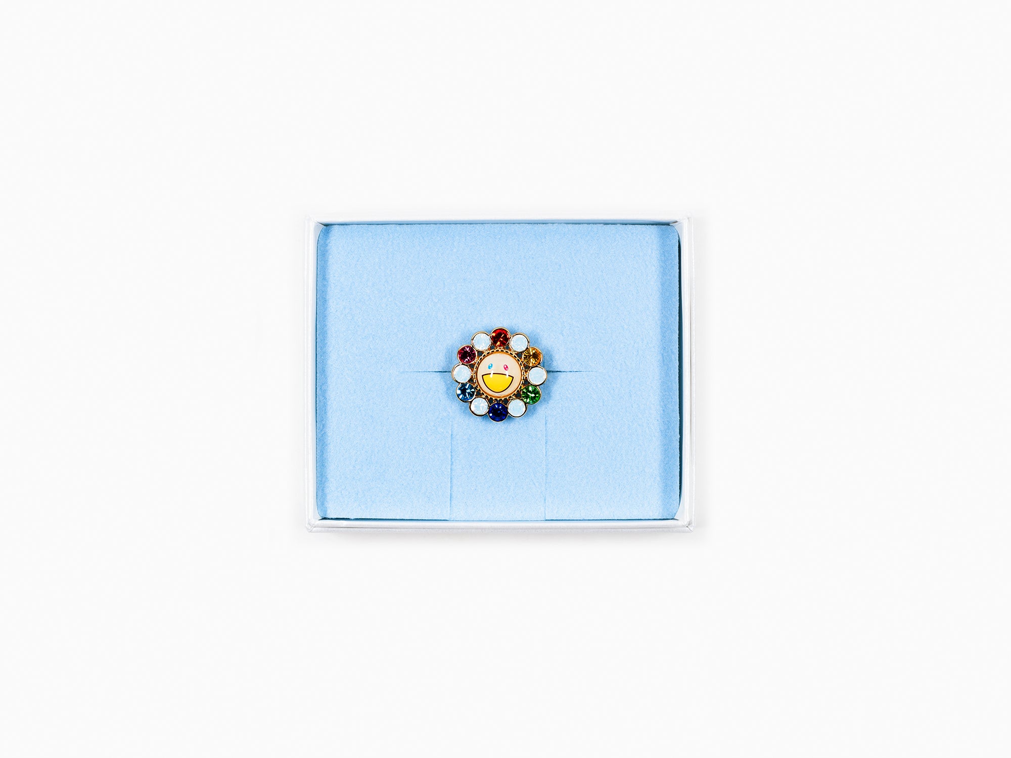 Takashi Murakami x Liquem - Bague fleurie