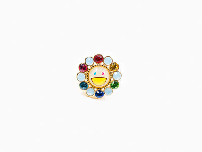 Takashi Murakami x Liquem - Bague fleurie