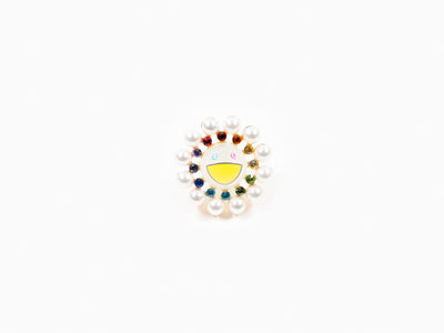 Takashi Murakami x Liquem - Bague Fleur de Perle