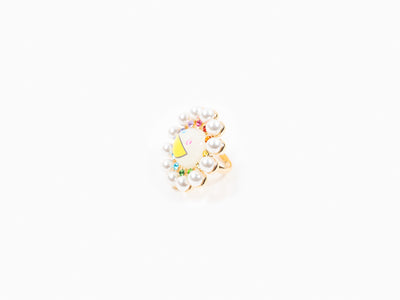 Takashi Murakami x Liquem - Bague Fleur de Perle