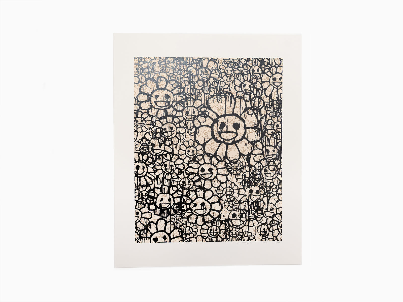 Takashi Murakami x MADSAKI - Flowers C Beige (titre provisoire)
