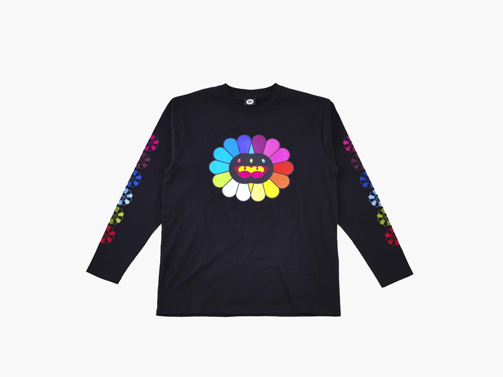 Takashi Murakami - Mononoke Flower / T-shirt noir à manches longues