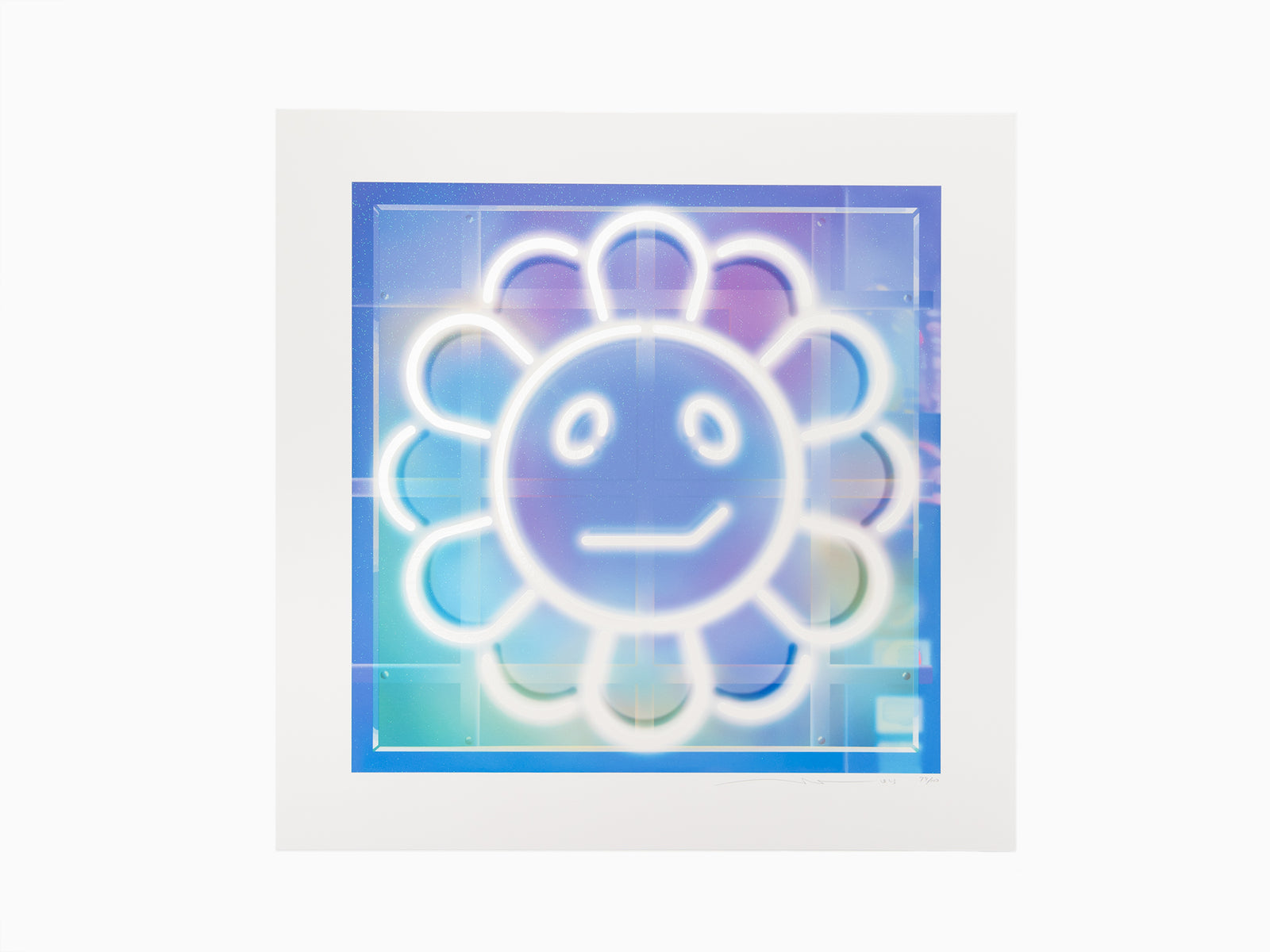 Takashi Murakami - Murakami.Flower #1083 Neon