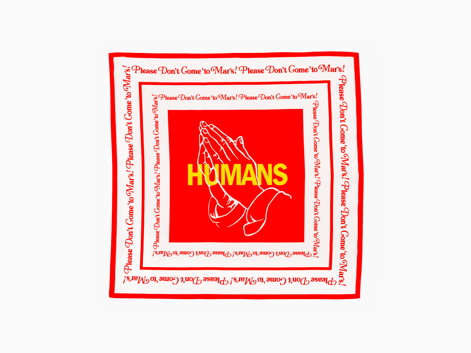 Tavares Strachan - Bandana "Please Don't Come to Mars