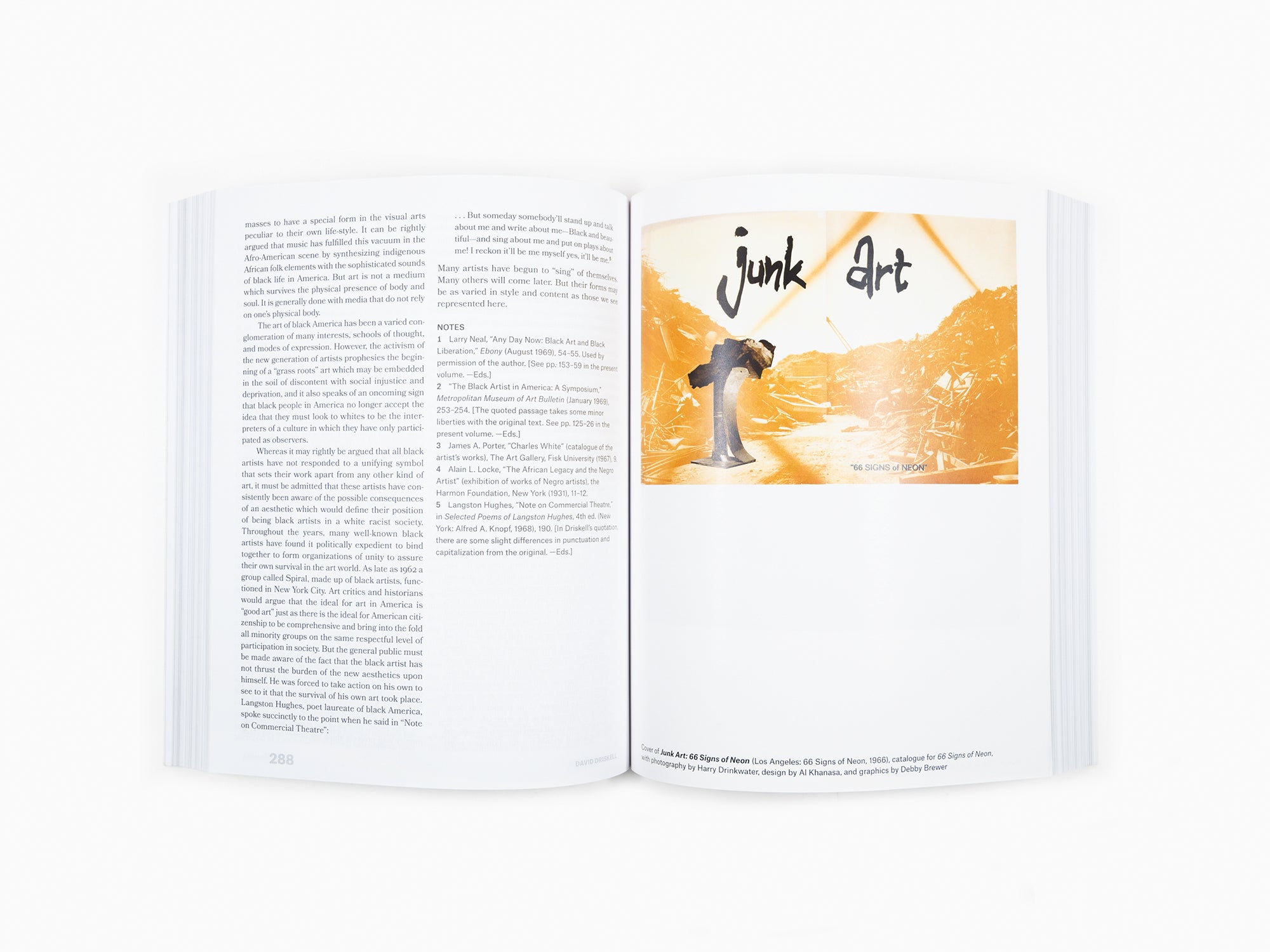 Le lecteur de l'âme d'une nation. Écrits par et sur les artistes noirs américains, 1960-1980