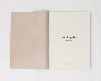 Sophie Calle - Los Angeles