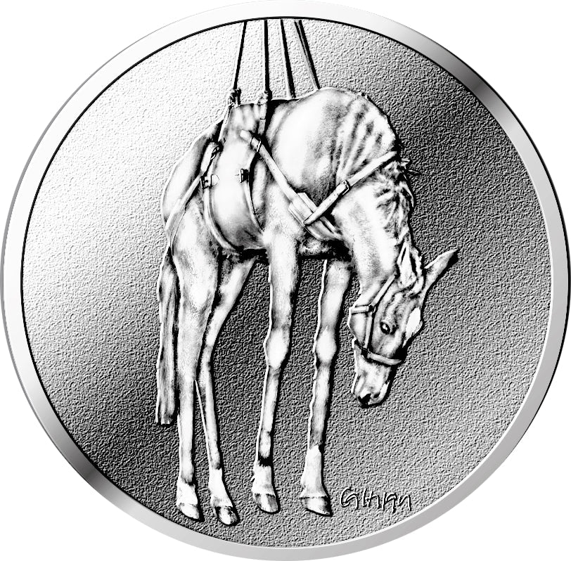 Maurizio Cattelan - Médaille Novecento - Cheval