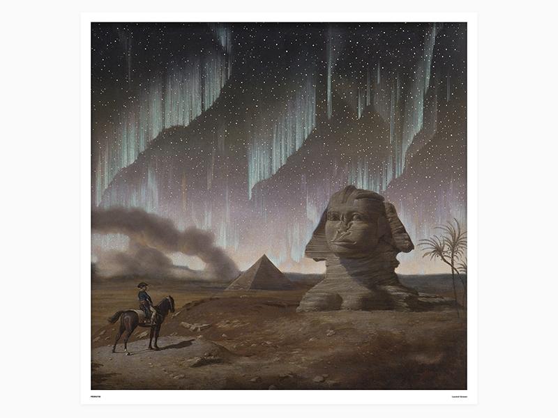 Laurent Grasso - poster Studies into the past (sphynx) Ed. signee