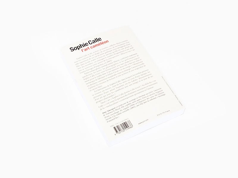 Anne Sauvageot - Sophie Calle, l'art caméléon