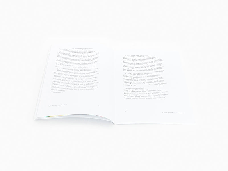 Kim Chong-Hak - Carte blanche Musee Guimet