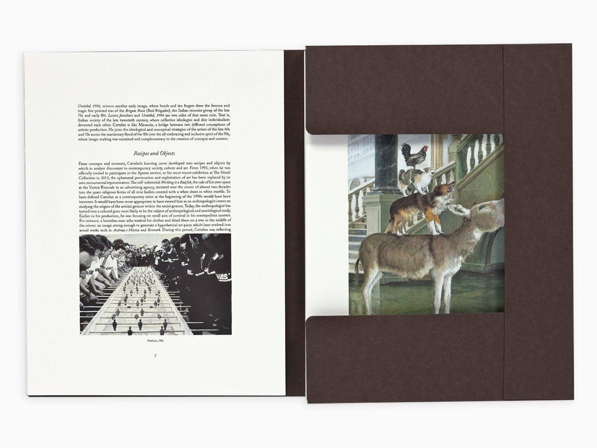 Maurizio Cattelan - Les trois Qattelan (édition de luxe)