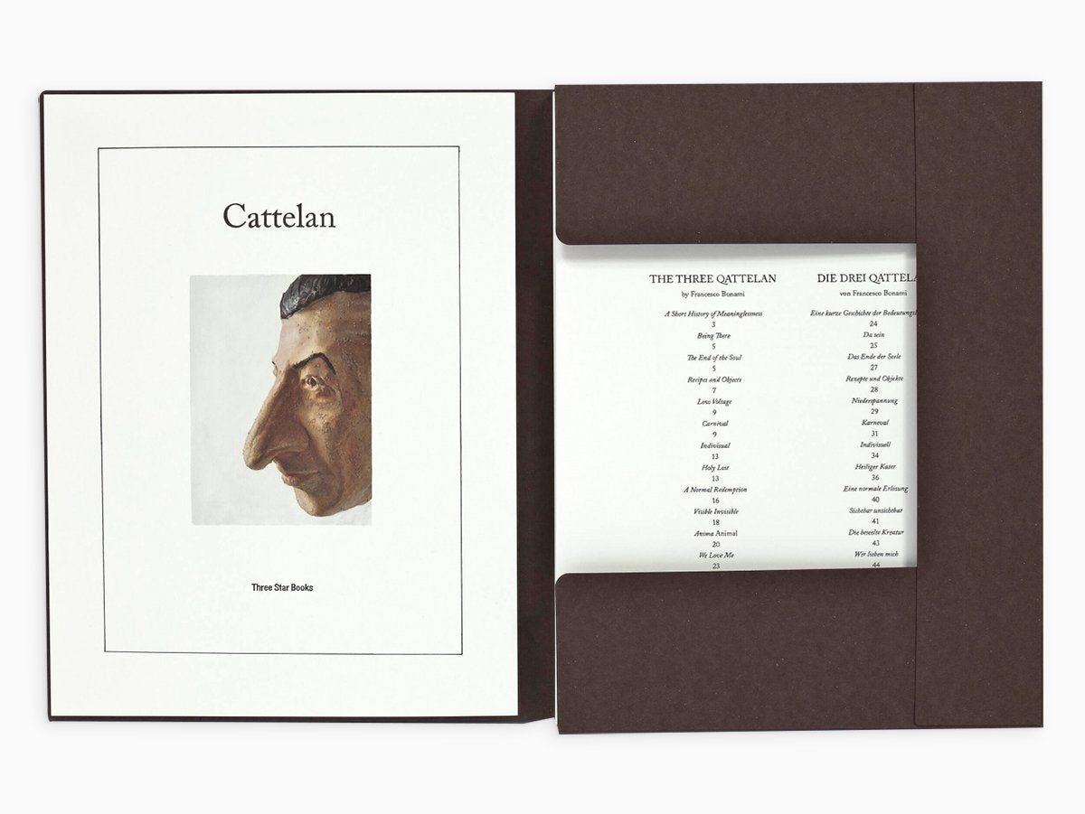 Maurizio Cattelan - The Three Qattelan